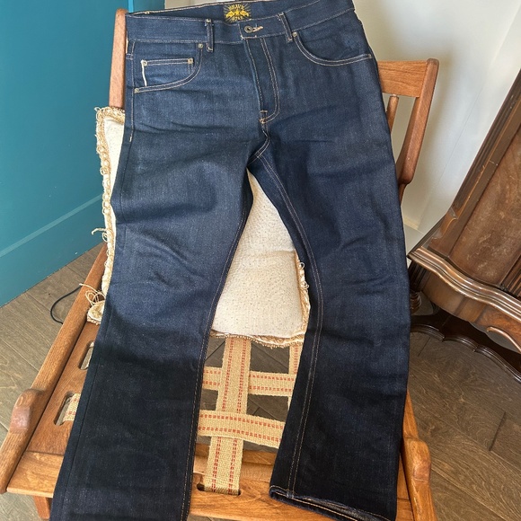 Brave Star Selvedge Jeans Size 32 x 32 Slim Straight - Picture 2 of 5